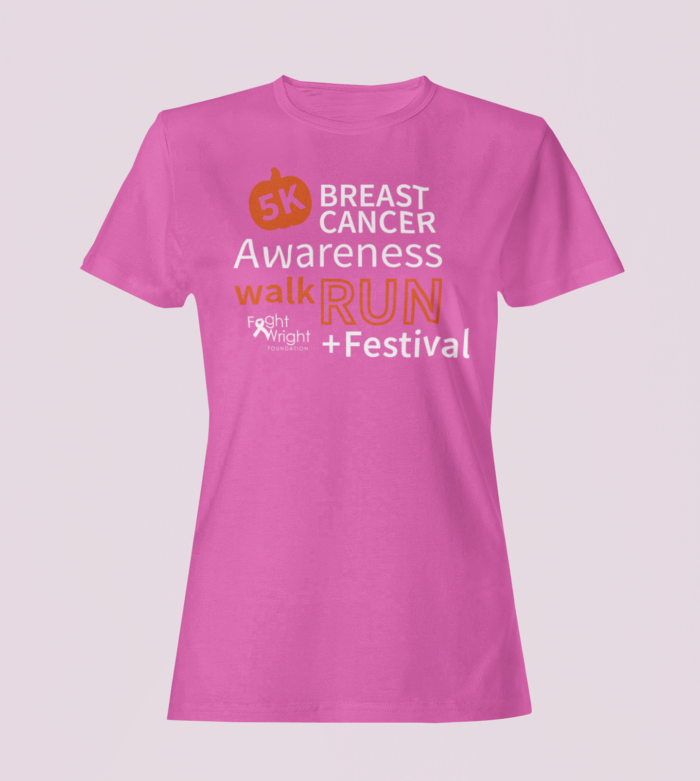 2nd Annual Breast Cancer Walk and Festival T-shirt